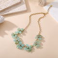 Collier fleurs