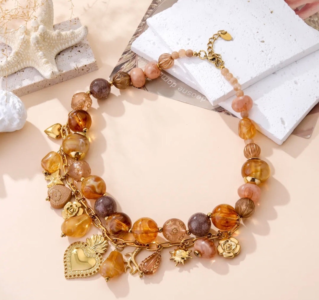 Collier breloques