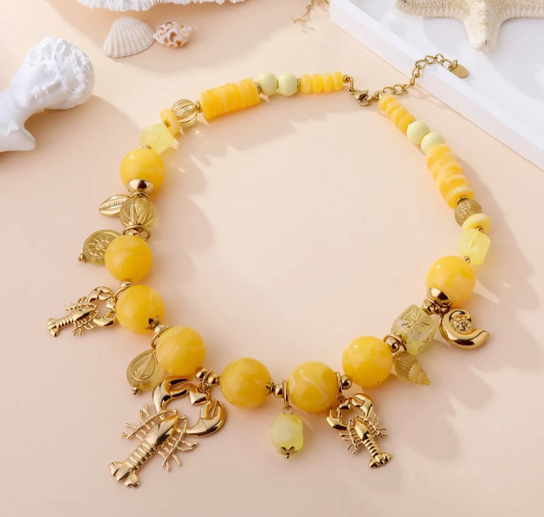 Collier pampilles